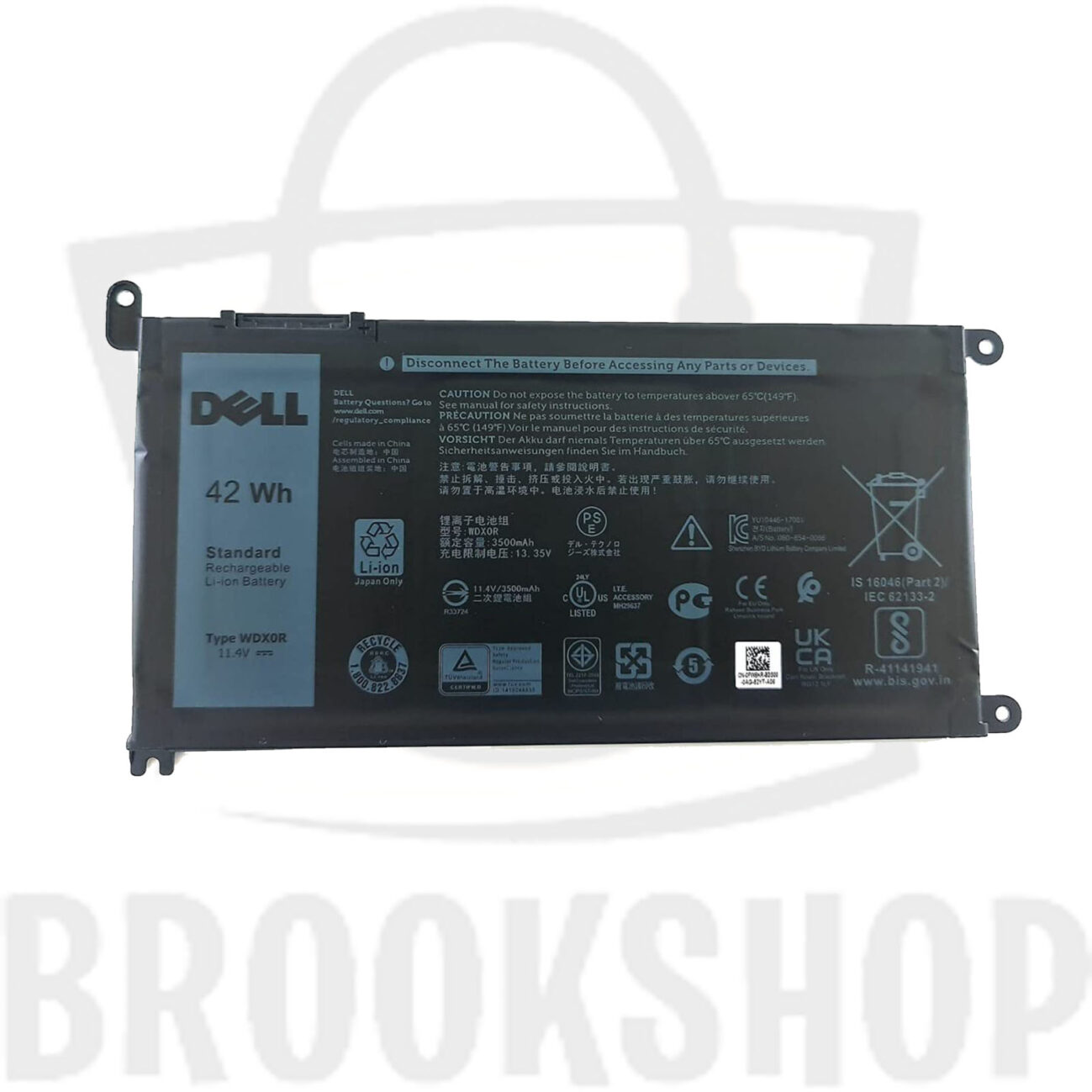 Batería Dell WDX0R 42wh Original